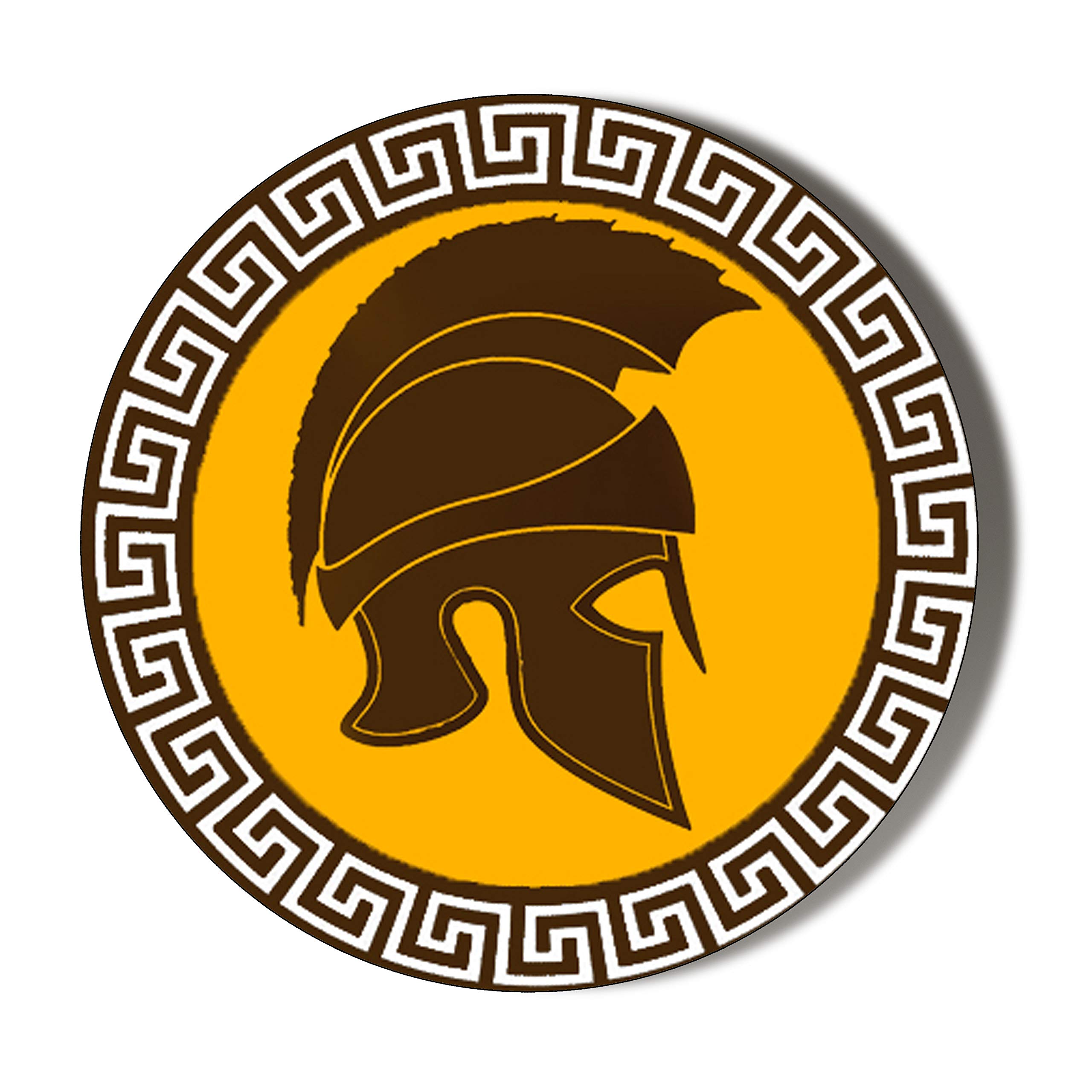 Gift Insanity Spartan Helmet Ancient Greece 58Mm Fridge Magnet