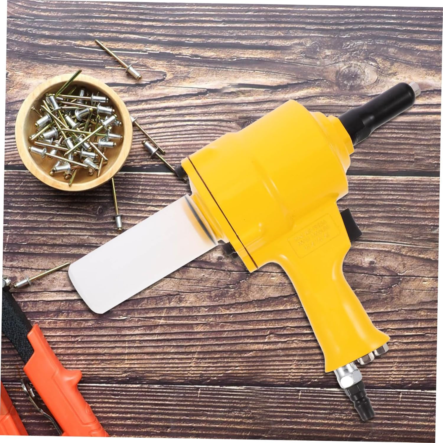 VALICLUD Air Hydraulic Riveter Tool Two Pneumatic Rivnut Gun for Easy Operation Lightweight Riveting Tool for Versatile Use with Various Materials