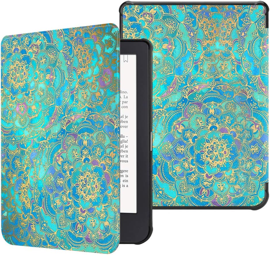 Kwmobile E-Reader-Hülle Hülle Für Kobo Clara 2E / Tolino Shine 4 Kunstleder Ereader Schutzhuelle Cover Case S06cv0c3