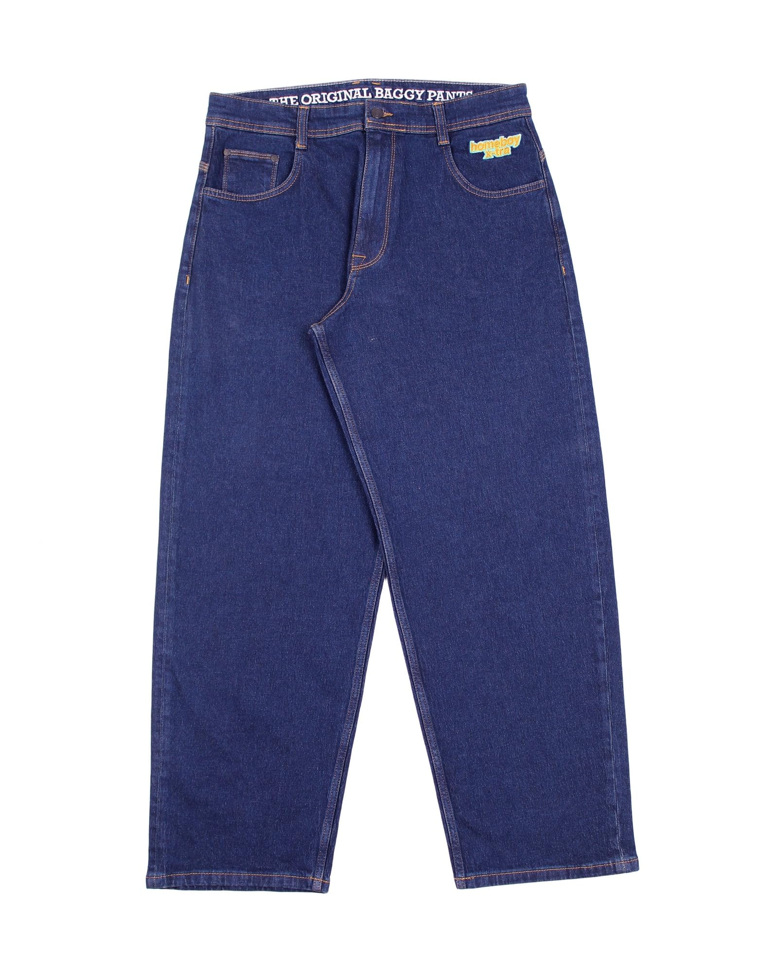 Homeboy Unisex X-Tra Monster Denim Pants, Indigo, 27 L30