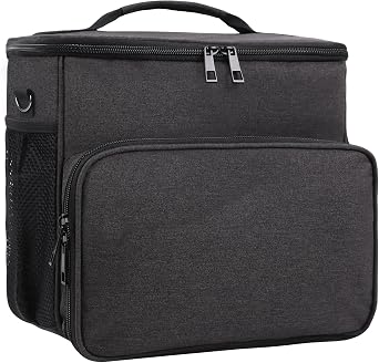 Adjustable Compartments Carry Bag Compatible with Bissell SteamShot Hard Surface Steam Cleaner 39N7V/39N7A,Travel Hand Bag with Extra Pockets for Accessories