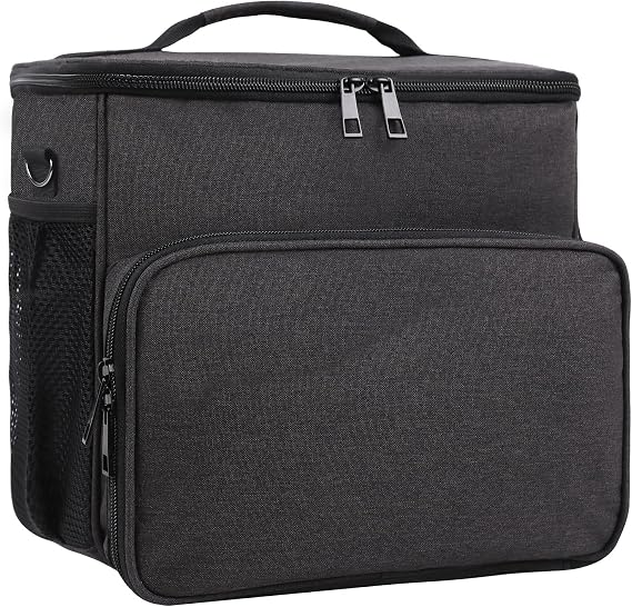 Adjustable Compartments Carry Bag Compatible with Bissell SteamShot Hard Surface Steam Cleaner 39N7V/39N7A,Travel Hand Bag with Extra Pockets for Accessories