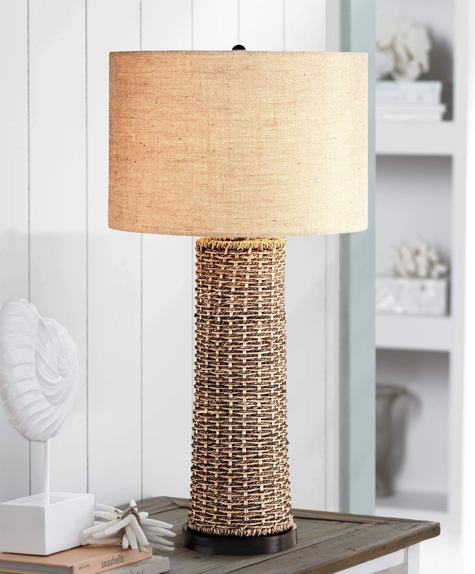 360 Lighting Traditional Coastal Tropical Style Table Lamp 28.5" Tall ...