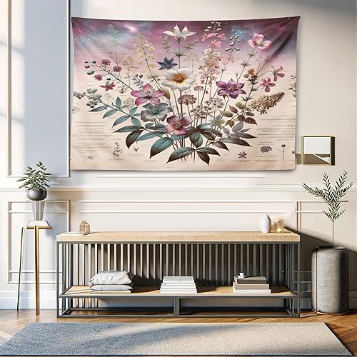 Miniatura 170 de Ambesonne Tapiz vintage, detalles de relojes mecánicos, diseño steampunk, diseño steampunk, para colgar en la pared para dormitorio, sala de estar,