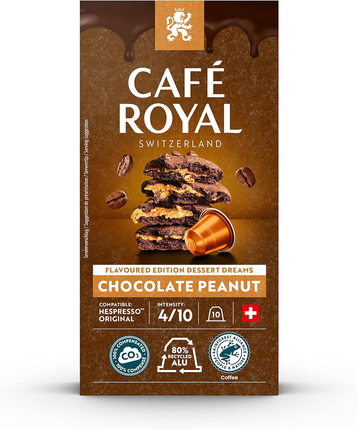Café Royal Flavoured Edition Dessert Dreams Chocolate Peanut 100