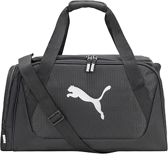 PUMA unisex-adult Form Factor Duffel with Adjustable Strap, Padded Bottom & Zip Pockets