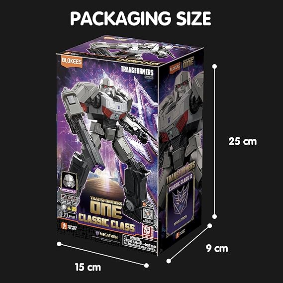 BLOKEES Transformers Classic Class 12 Transformers One Megatron