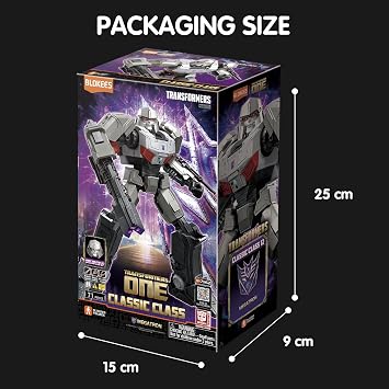 BLOKEES Transformers Classic Class 12 Transformers One Megatron