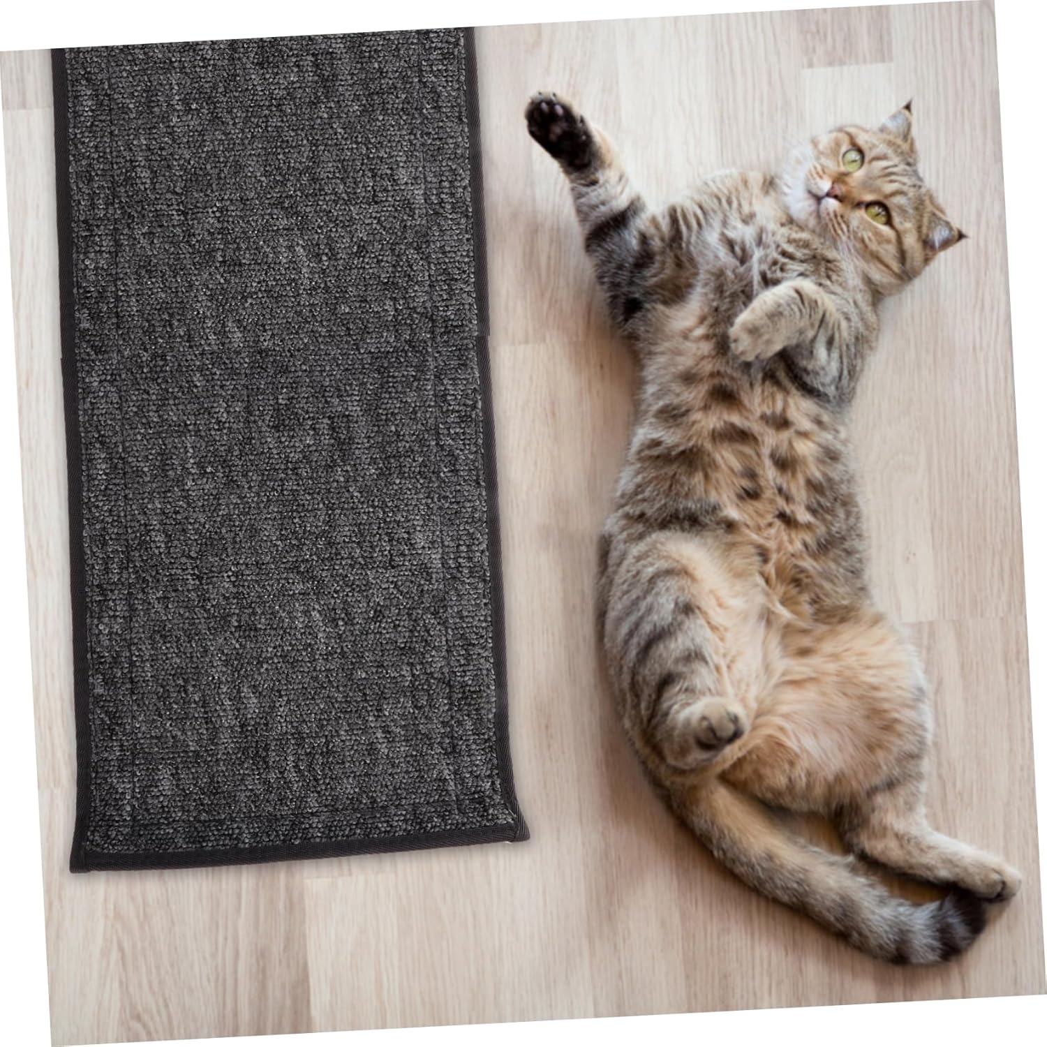 VOSAREA Cat Exercise Wheel Replacement Pad Non- Cat Running Wheel Mat for Kittens Comfortable Scratching Cushion Unique Scratching Carpet for Active