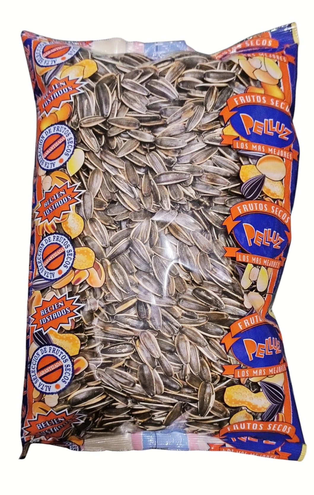 Pipas de Girasol Tostadas sin Sal 1 Kg - Pelluz - Snacks saludables y deliciosos para disfrutar a cualquier hora del día