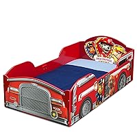 Vista 10 de Delta Children - Cama de madera para niños pequeños, certificado Greenguard Gold, modelo PAW Patrol de Nick Jr