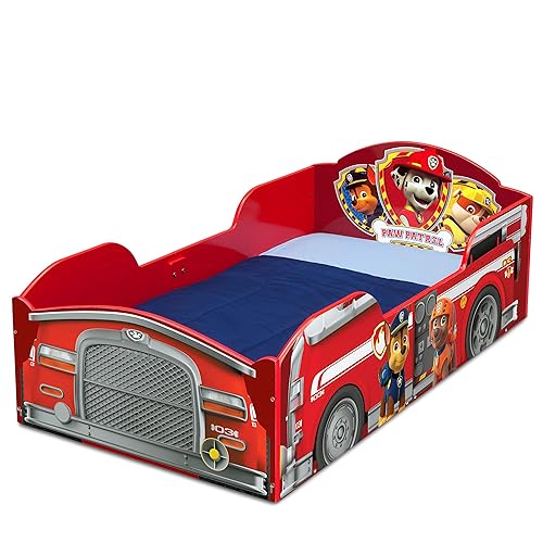 Miniatura 10 de Delta Children - Cama de madera para niños pequeños, certificado Greenguard Gold, modelo PAW Patrol de Nick Jr