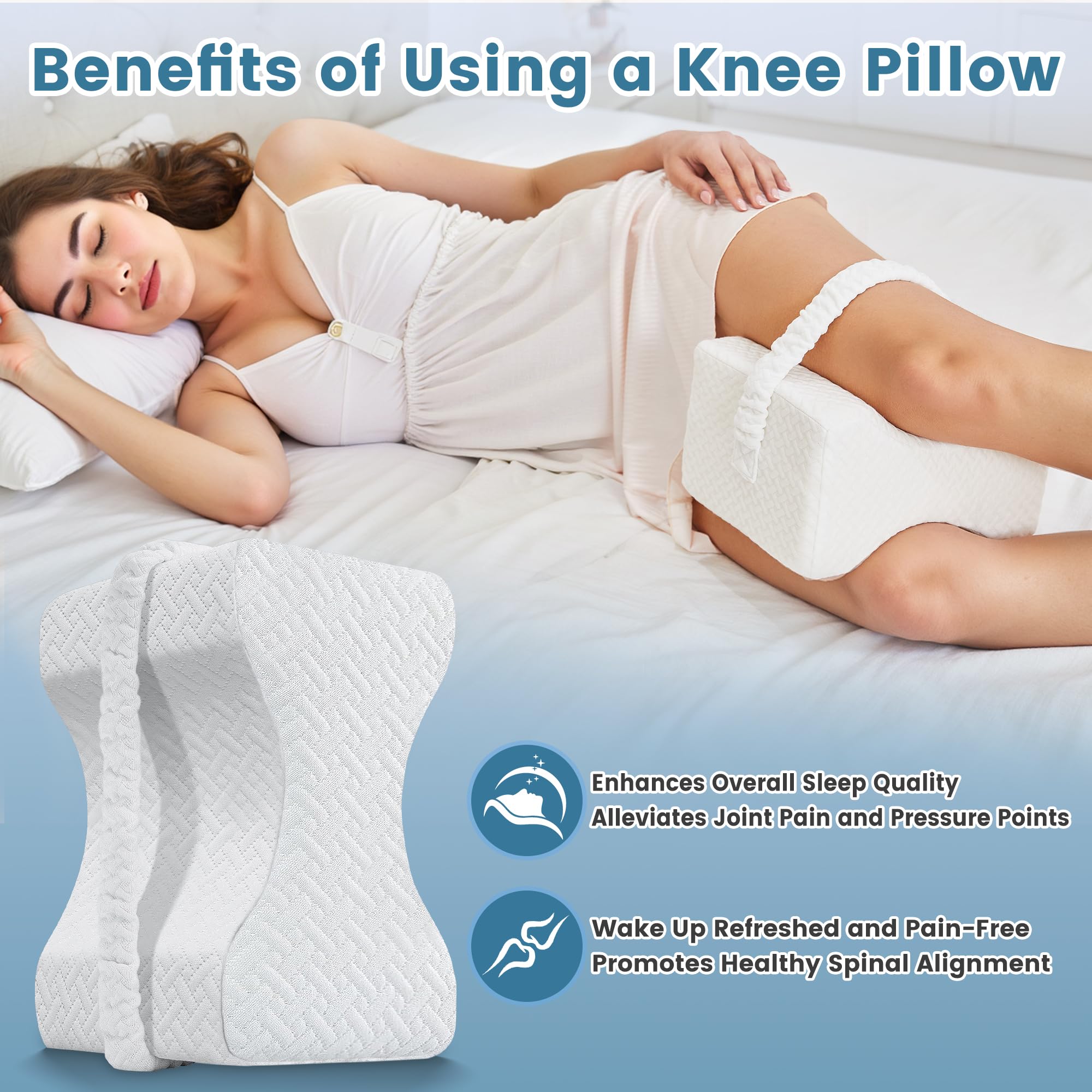 Sciatica Contour Legacy Leg Pillow As Seen On Tv Side Sleeper