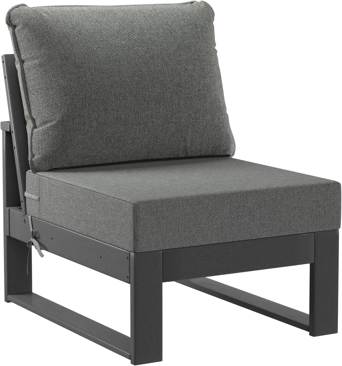 WestinTrends Montara 6-Piece Outdoor Patio Corner Sectional Sofa Conversation Set, Gray