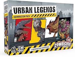 CMON Kickstarter Exclusive Zombicide 2nd Edition Urban Legends, ZCD004