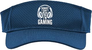 Sorry I Can't Hear You I'm Gaming - Gamer Design Sport Sun Visor
