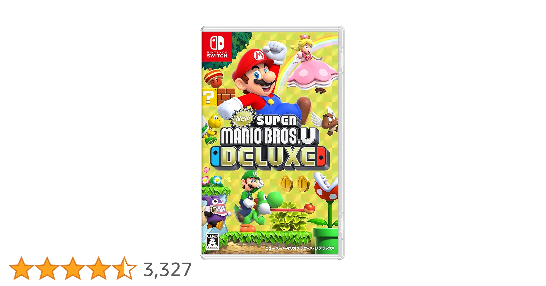 Nintendo Switch マリオデラックスU & 3Dワールド 2本セット Amazon