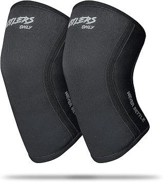 Knee Sleeves Weight Lifting Knee Support for Women & Men - 5mm Neoprene Knee Sleeve for Powerlifting, Squats, Running, Fitness & Pain Relief - Knee Brace for Women & Men