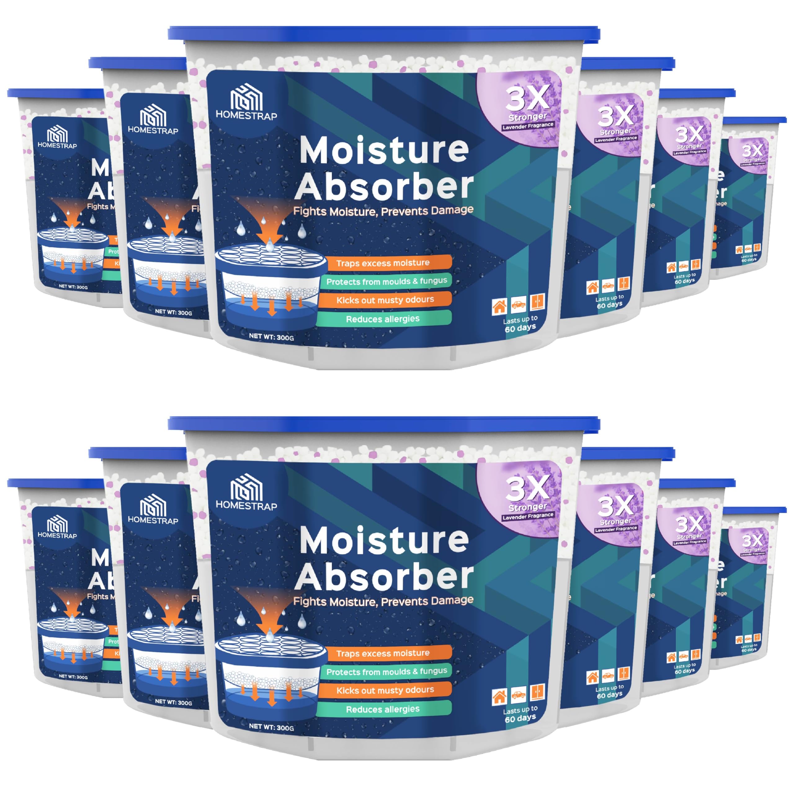 HomeStrap Moisture Absorber - Protect Your Belongings -12