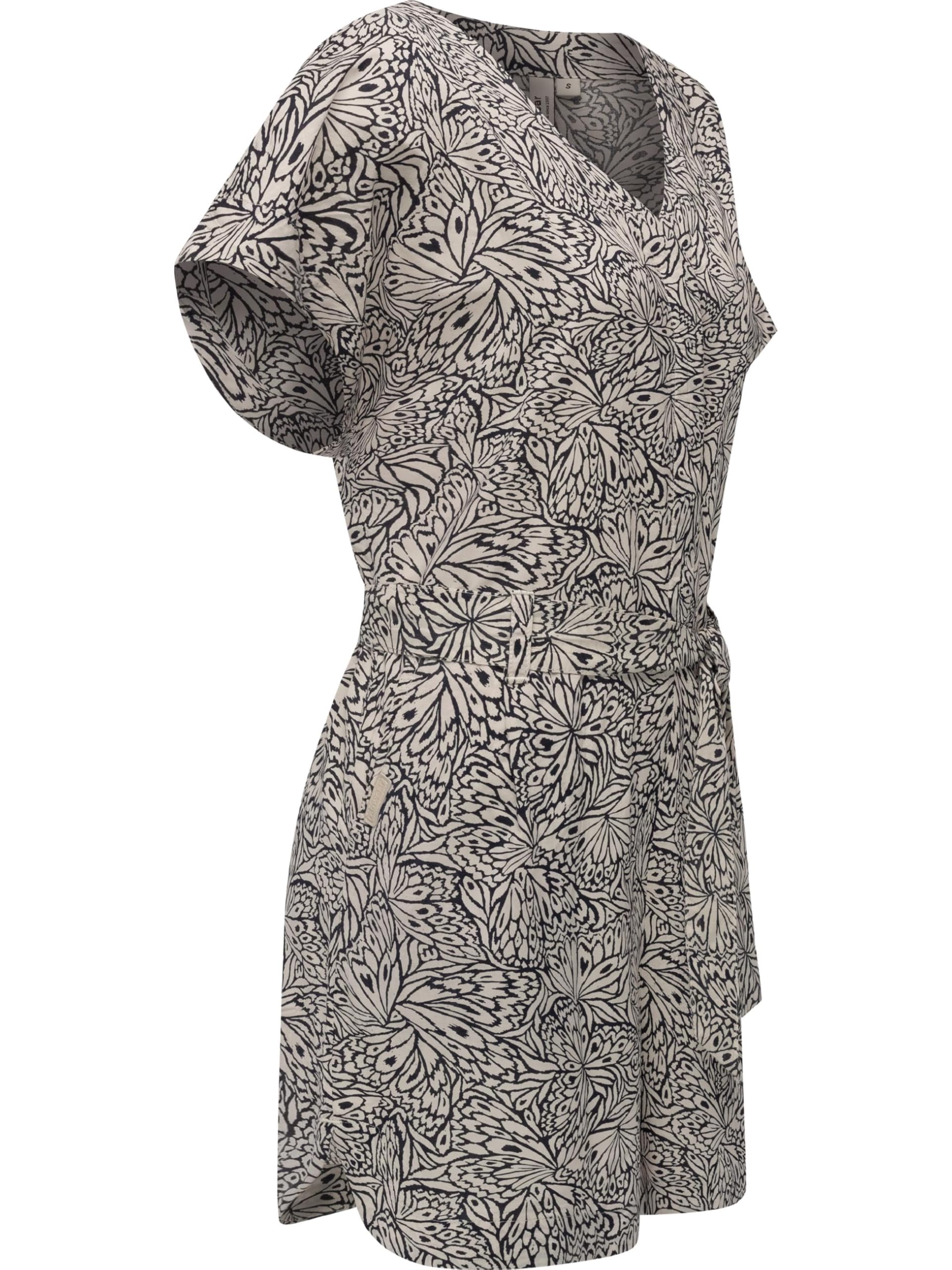 Ragwear Salwin YOUMODO Combinaison d'été courte à motifs pour femme avec ceinture Taille XS à XXL
