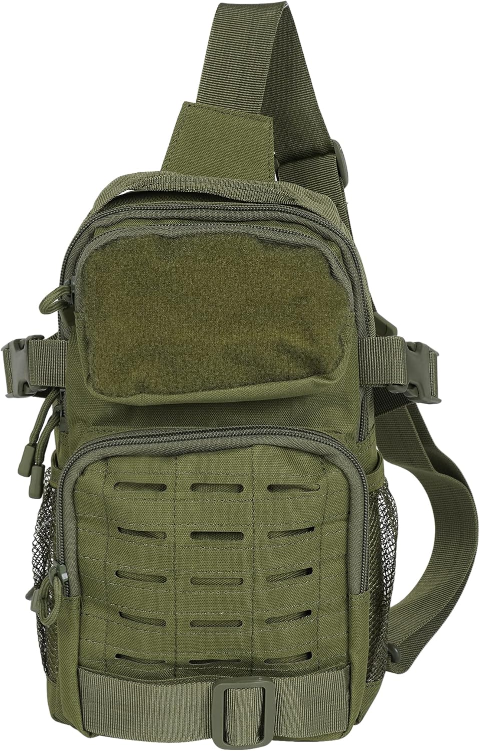 Tactical Fly Fishing Sling Pack with Rod Holder