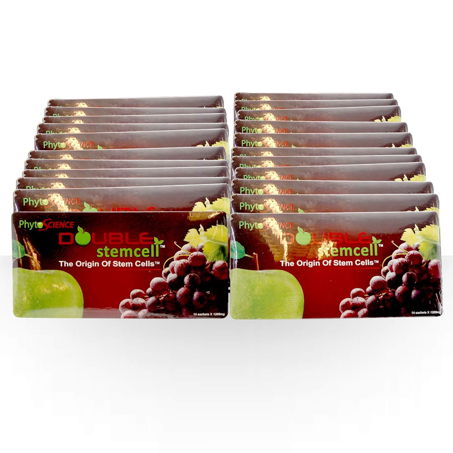 25x PhytoScience Double Stemcell Rejuvenate Swiss Formula Grape and Apple Stem Cell and Bilberry Essence by biowellz bioenergy