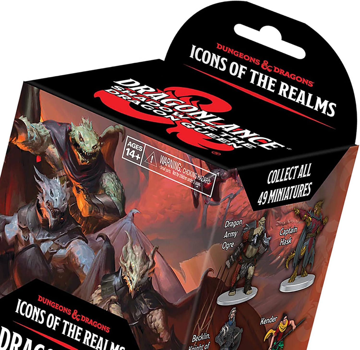 D&D Icons of The Realms: Dragonlance Booster (Set 25) - 4 Figure Set, Randomly Assorted, Pre-Painted, Contains Small, Medium & Large Miniatures, RPG Figures, Roleplaying Game, Dungeons & Dragons