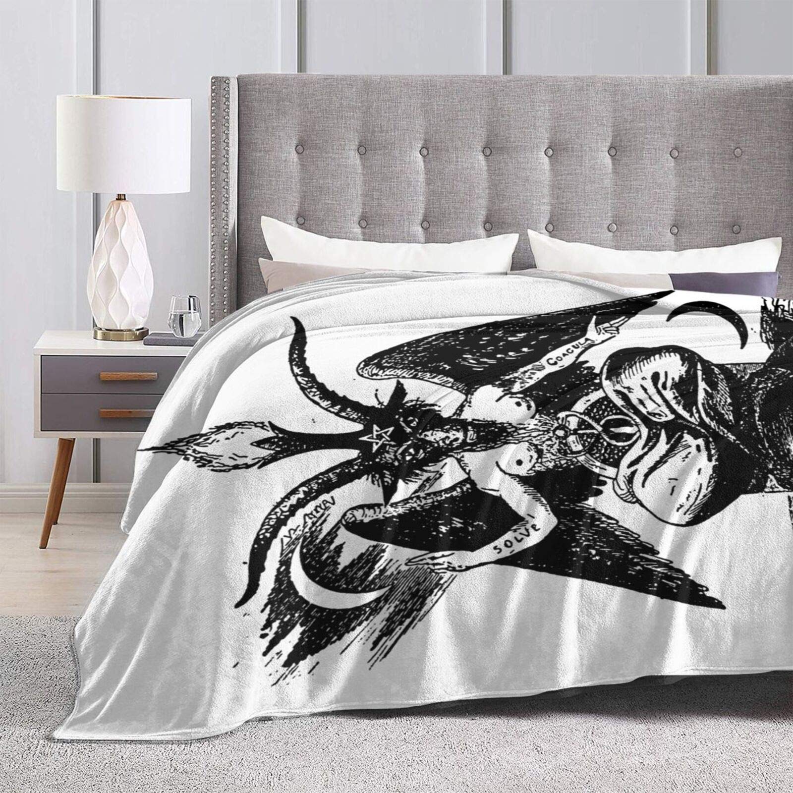 Buy Satanic Ritual Demon Devil Wicca Wiccan Pagan Baphomet Flannel