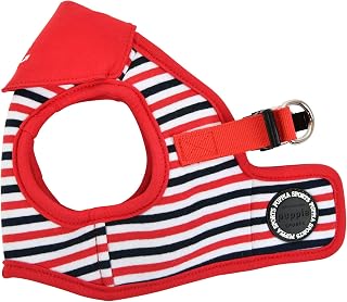 Puppia Pettorina per Cani Seaman Harness B, Rosso, S