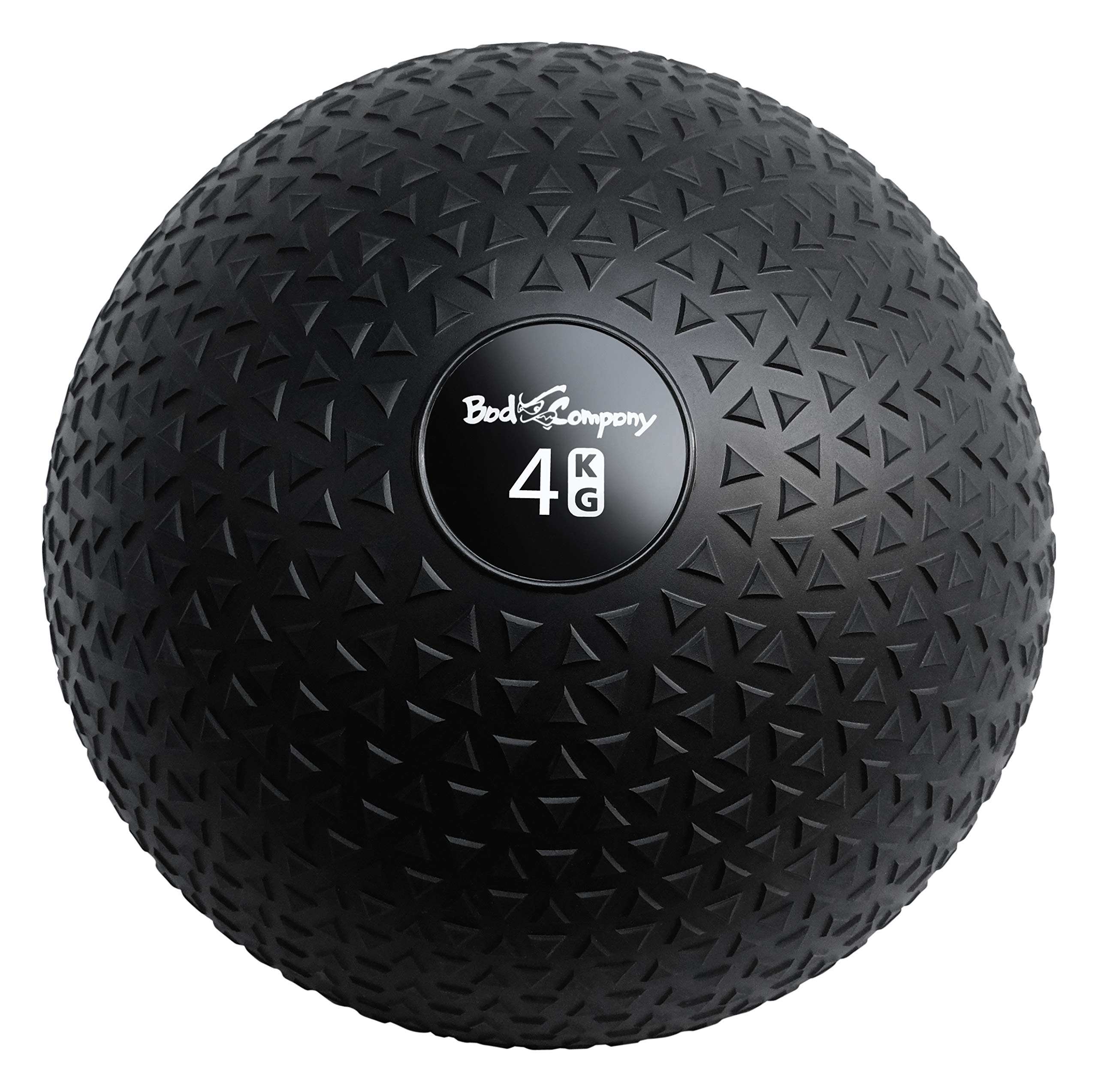 Bad Company Medizinball in 12 Gewichtsstufen I Slamball für Kraftausdauertraining I Vollball mit Gummi-Oberfläche I 3-20 kg