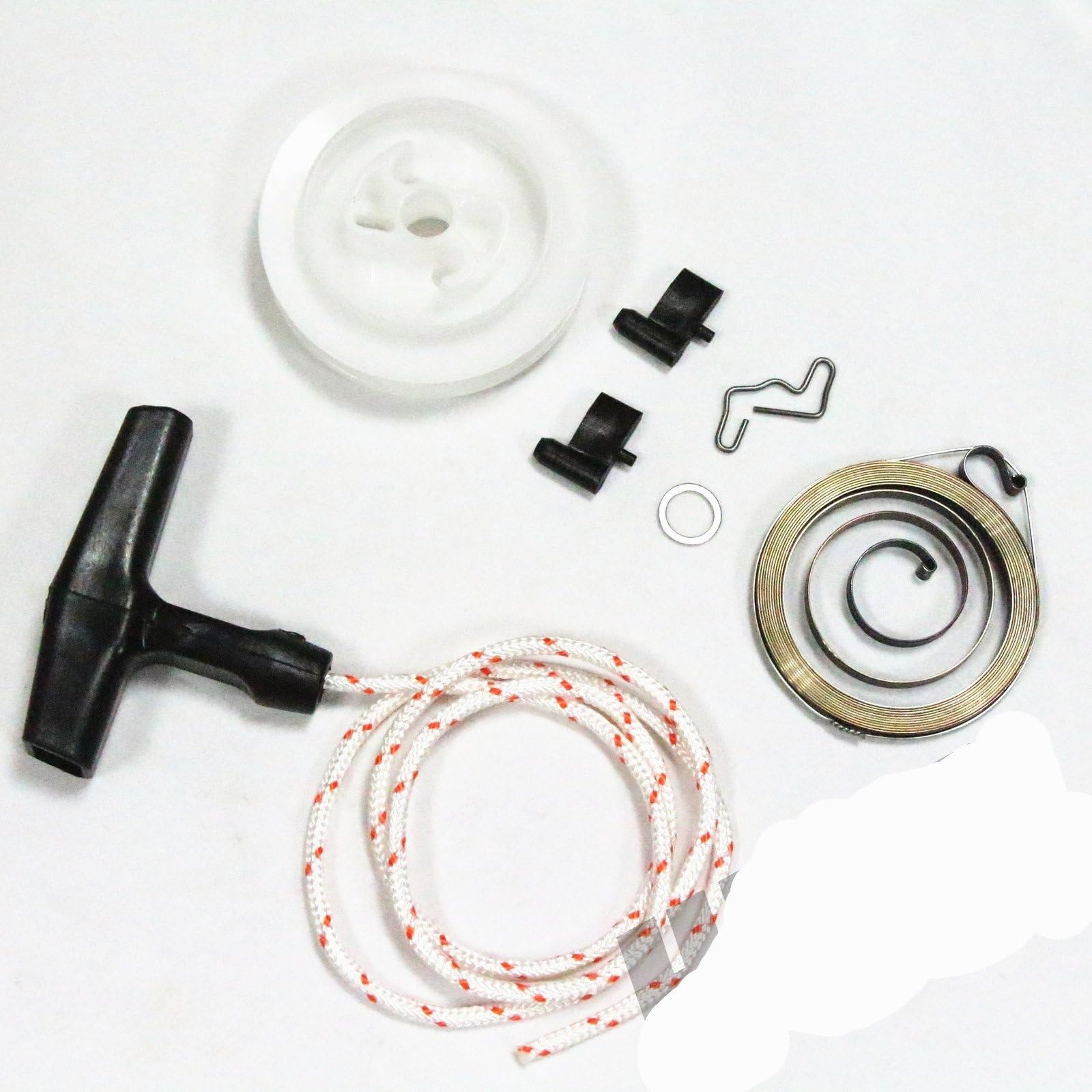 RECOIL / REWIND SPRING STARTER PULLEY HANDLE ROPE ROTOR PAWL Compatible with STIHL MS290 MS390