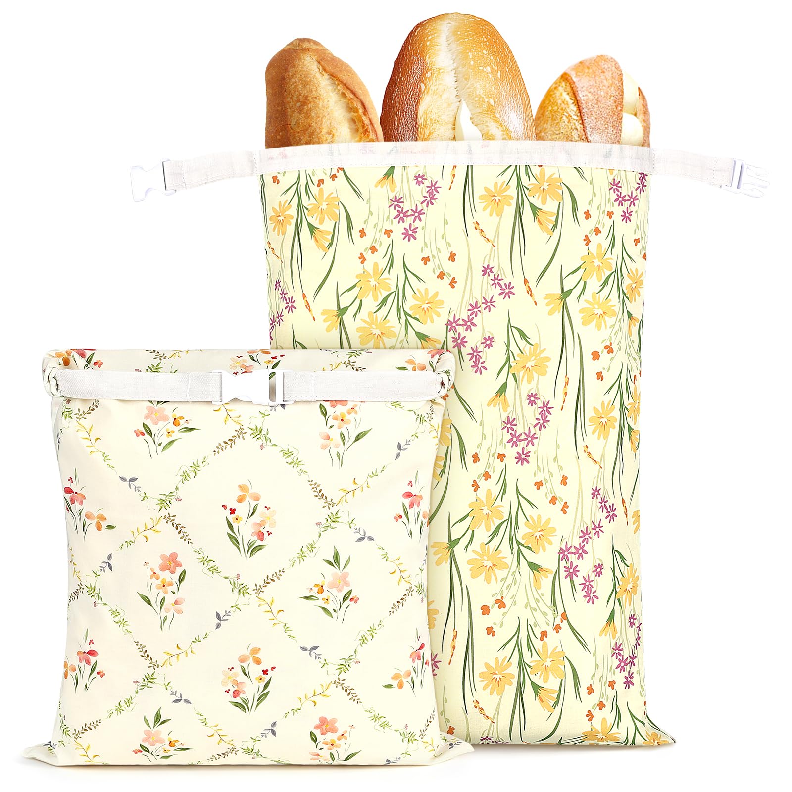 Bolsa pan de cera de abeja grande para conservar molde integral y panecillos en tu cocina
