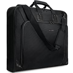 Noozion Garment Bag for Travel Large Carry On Suit Bag for Business Up to 3 Suits Wrinkle Free