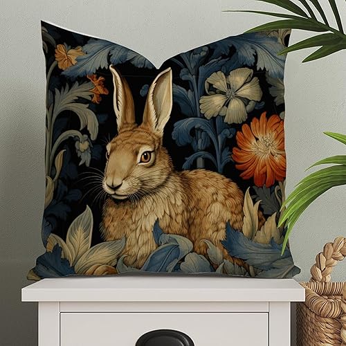 Vista 40 de ArogGeld Chinoiserie - Fundas de almohada escénicas asiáticas, estilo asiático, funda de almohada azul y verde Kelly, funda de cojín para decoración