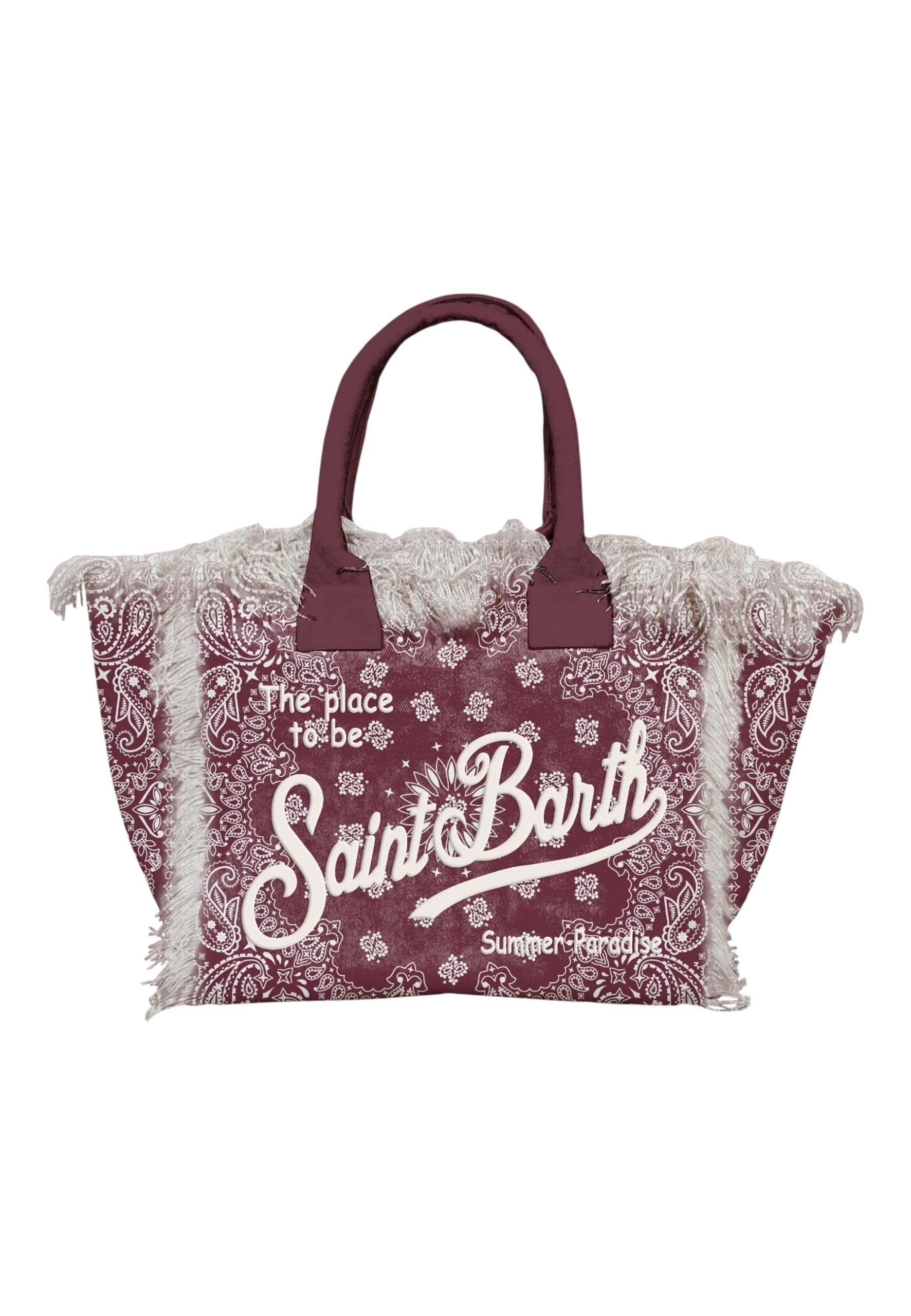 Saint Barth Mc2 Donna Borsa A Mano Cotone VANI001