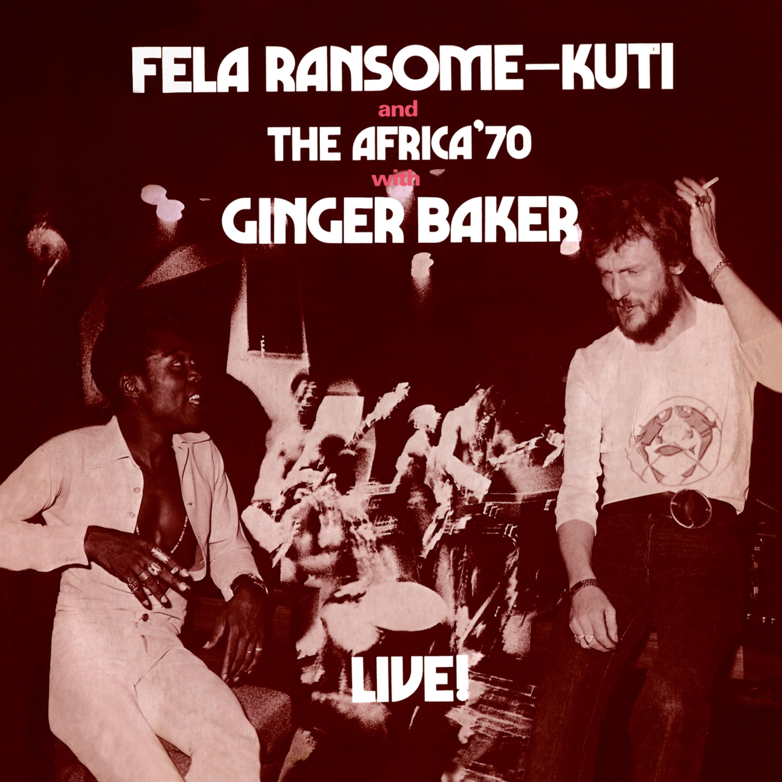 Fela Kuti Fela With Ginger Baker Live! CD KFR-1003 NEW