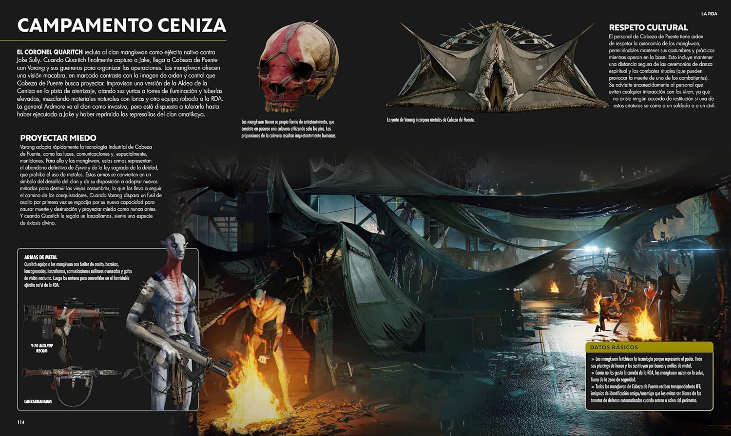 Avatar: Fuego y Ceniza. Diccionario visual: Diccionario visual      Hardcover – December 19, 2025