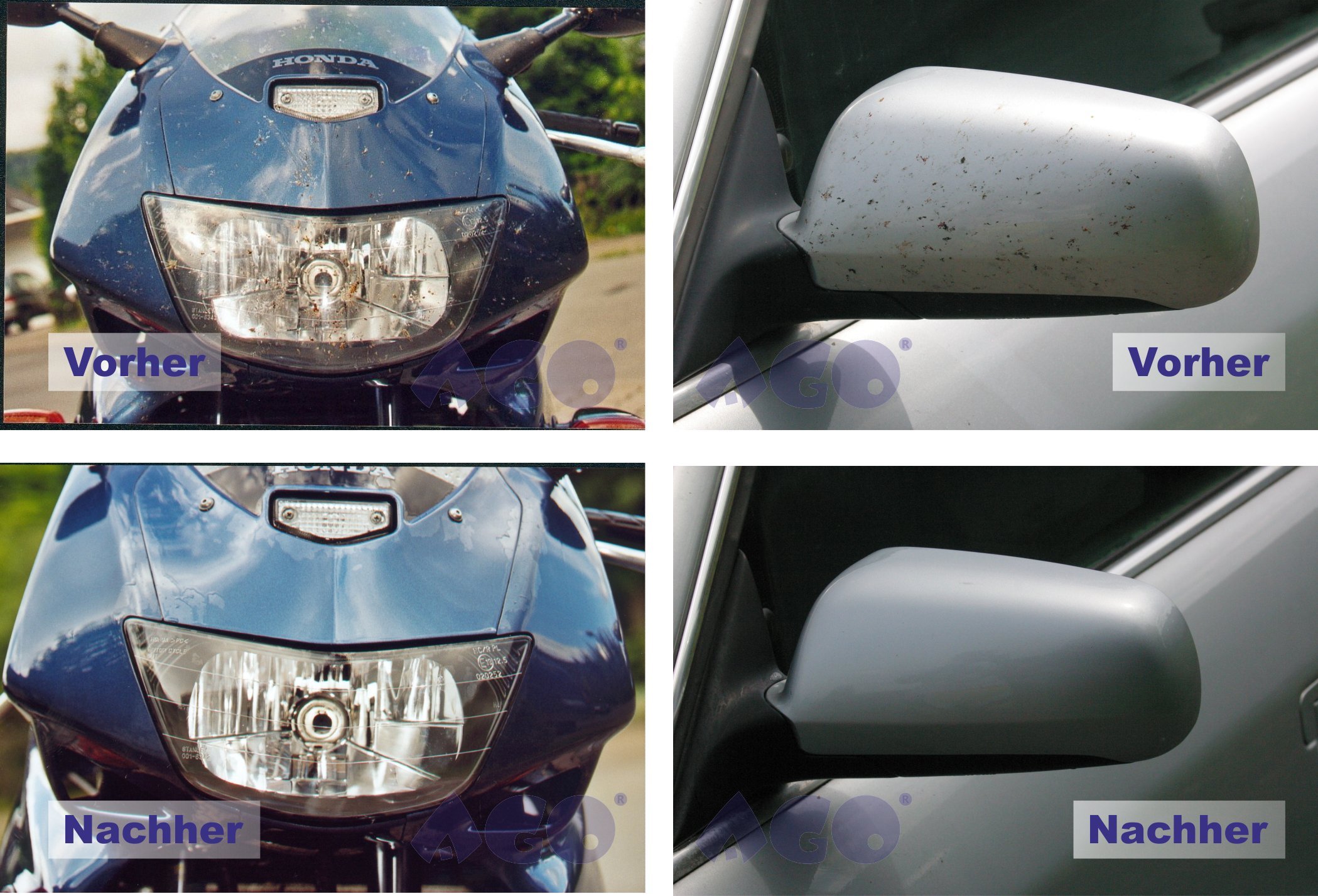 AGO® Kraft Fahrzeugreiniger Felgenreinigung Fahrzeugpflege I Vielseitiger Hochkonzentrat Reiniger bis 1:50 für Felgenpflege Reinigung Auto Motorrad Fahrrad Wohnwagen UVM I Felgenreiniger 5000 ml
