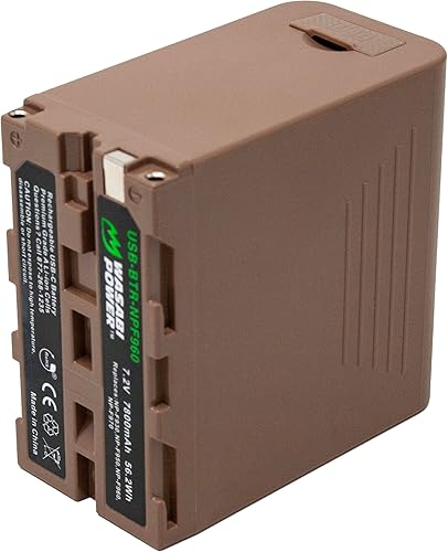 Miniatura 8 de Wasabi Power Batería USB para Sony NP-F960 con carga rápida USB-C