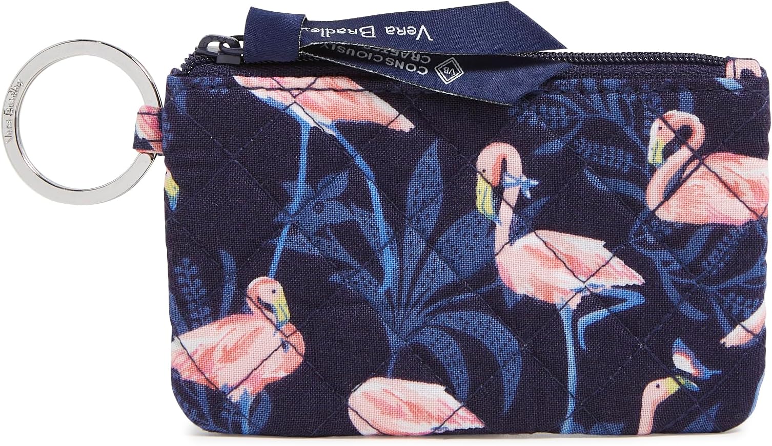 Vera BradleyWomen's Cotton Zip ID Case Wallet