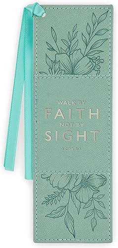 Miniatura 188 de Christian Art Gifts - Separador de piel sintética con cinta de satén y verso bíblico inspirador para mujeres y hombres, Marrón - Proverbios 31 Mujer