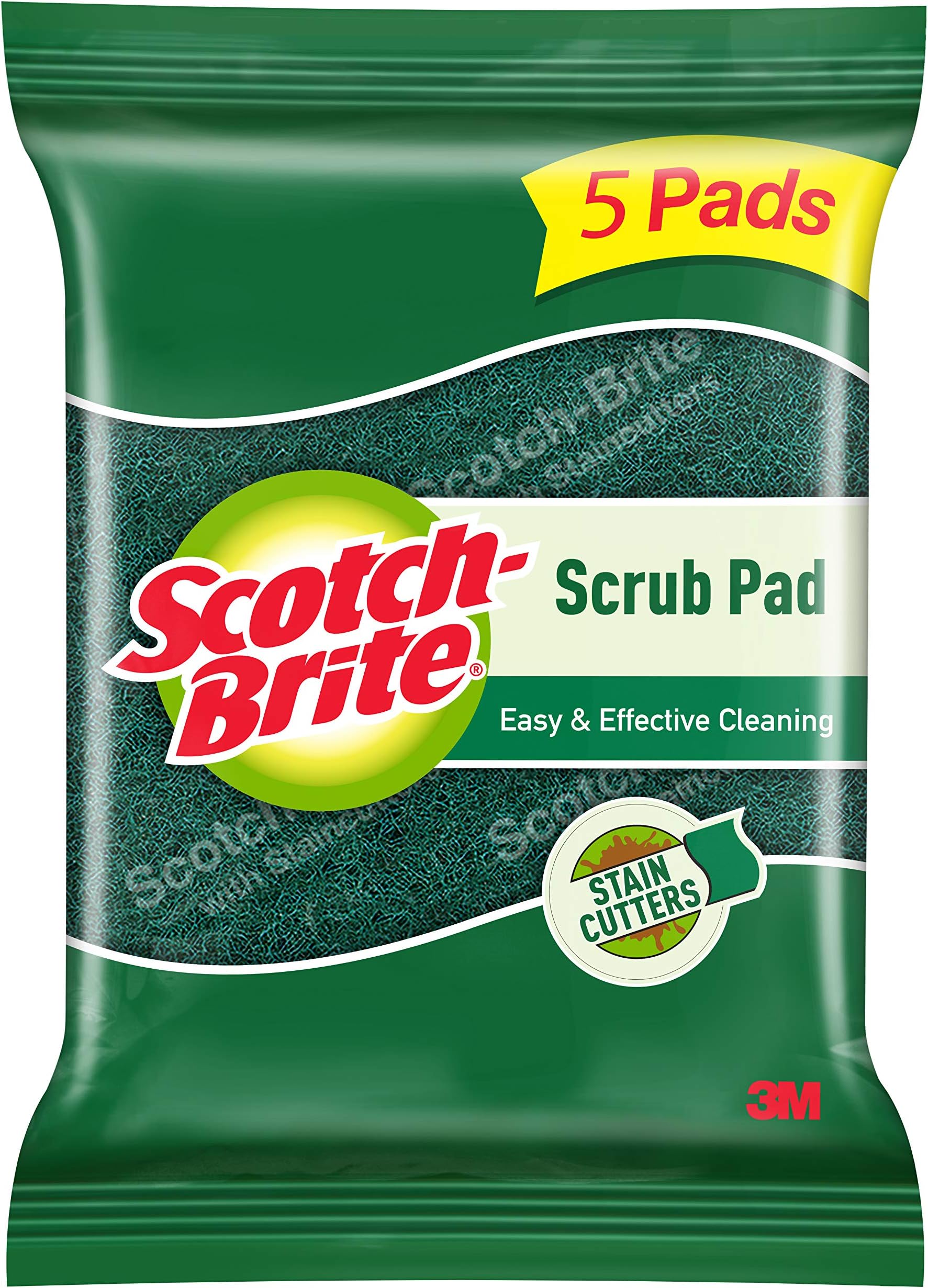 Scotch-Brite Scrub pad Silver sparks large for regular kitchen ...