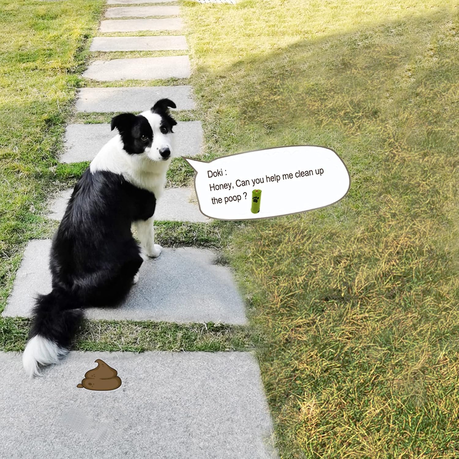 Dog Bags for poop,100% Compostable, Extra Thick and Strong Poop Bags for Dogs, Guaranteed Leak-proof, Biodegradable Pet Supplies,12 Roll-180 Bags, 9 x 13 Inches