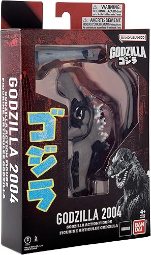 Miniatura 9 de Bandai Namco Godzilla - Godzilla 2004, juego de figuras de acción de 6 pulgadas