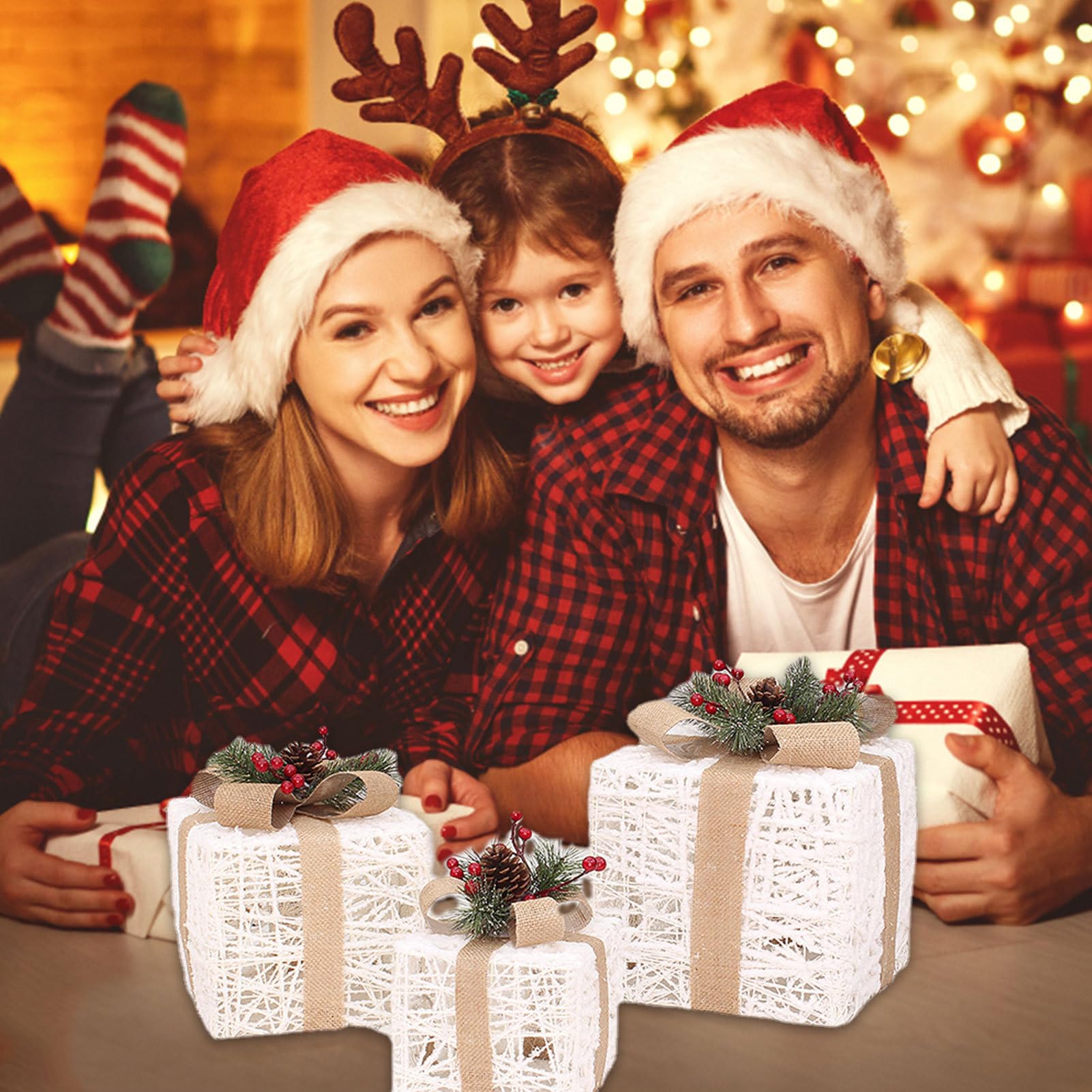 Scatole di Dolci Natalizi,Scatole per dolciumi per Regalo di