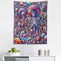 Vista 119 de Ambesonne Tapiz de palmera, impresión de imagen de atardecer tropical, estilo vintage, playa de verano, para colgar en la pared para dormitorio