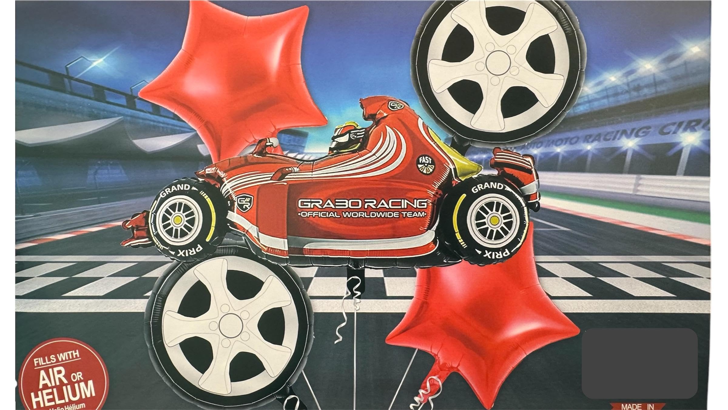 17.5 cm x 23 cm x 1 cm · Red,black,white
