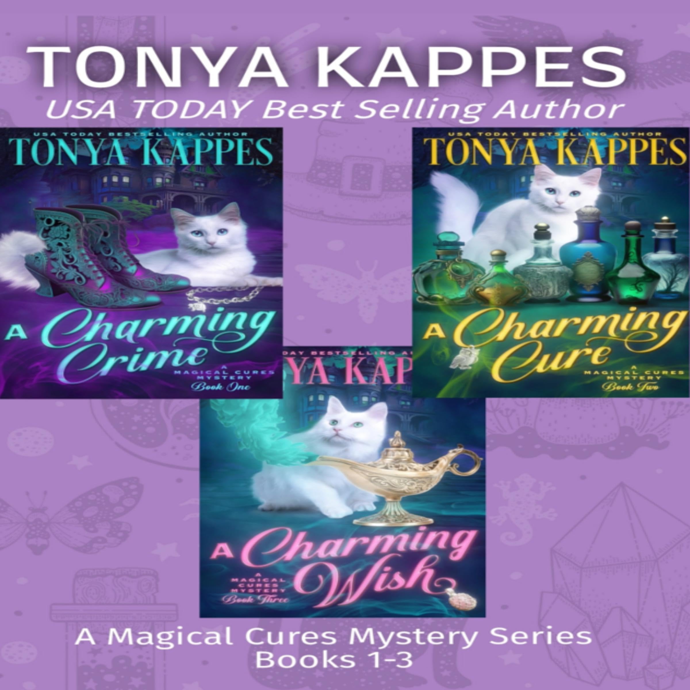 Cover art for Magical Cures Mystery Series, Books 1-3