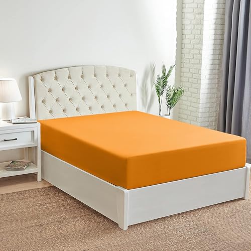 Miniatura 3 de Mellanni - Sábana bajera de tamaño Twin de la colección icónica de ropa de cama con bolsillo profundo de hasta 16 pulgadas suave y refrescante,