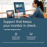 Dell 32 Plus Moniteur 4K - S3225QS - Écran 31.5 po 4K (3840 x 2160) jusqu'à 120Hz 16:9, Panneau VA, AMD FreeSync Premium, 99% sRGB, 95% DCI-P3, Rapport de Contraste 1500:1, Comfortview Plus - Blanc Cendré